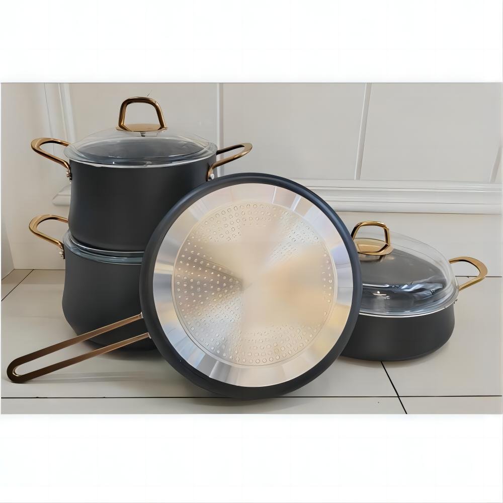 Cheap Factory PriceLatest Design New StyleYSK-A007 7PCS Non-Stick cookware set