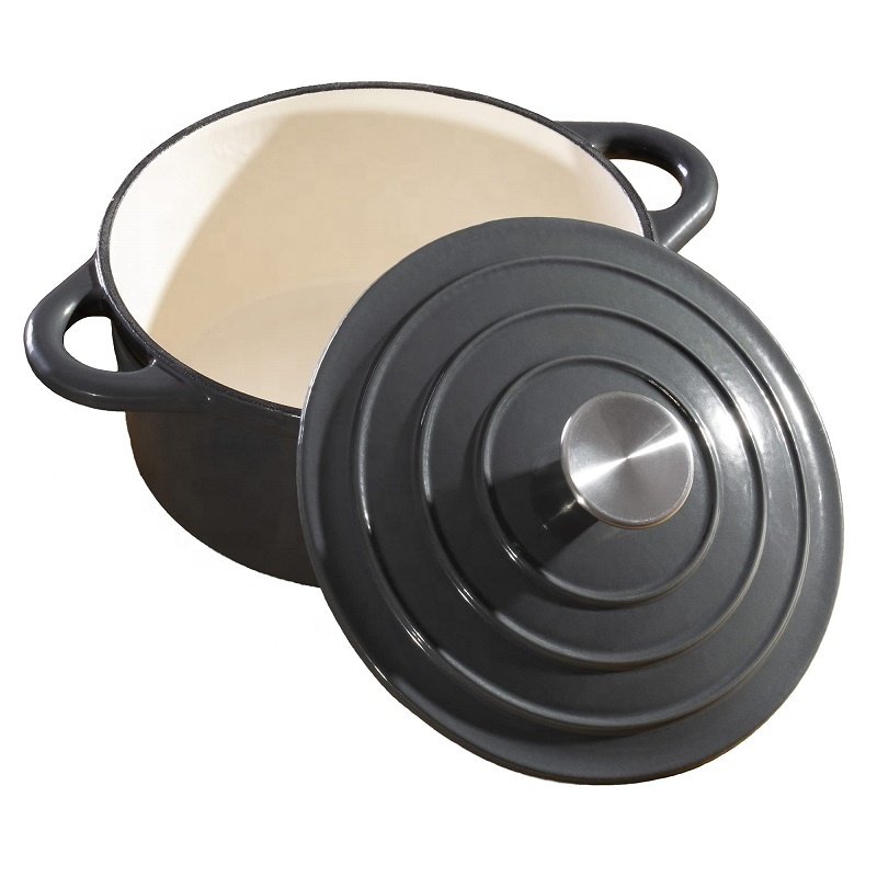 Wholesale High Quality Home Kitchen Cooking Pots Nonstick Enamel Cast Iron Cookware Sets
