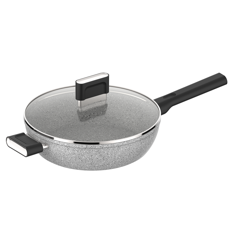 ASD Kitchen Cooking Cookingware Casserole Non-stick Pot Aluminium Saucepan Frying Cookware Set Pan