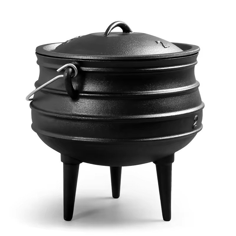 potjie Cauldron Cast Three 3 Legged Legs Potjie/enamel dutch oven cast iron pot casserole enamel cast cookware sets