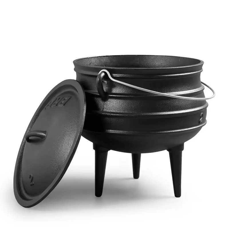 potjie Cauldron Cast Three 3 Legged Legs Potjie/enamel dutch oven cast iron pot casserole enamel cast cookware sets