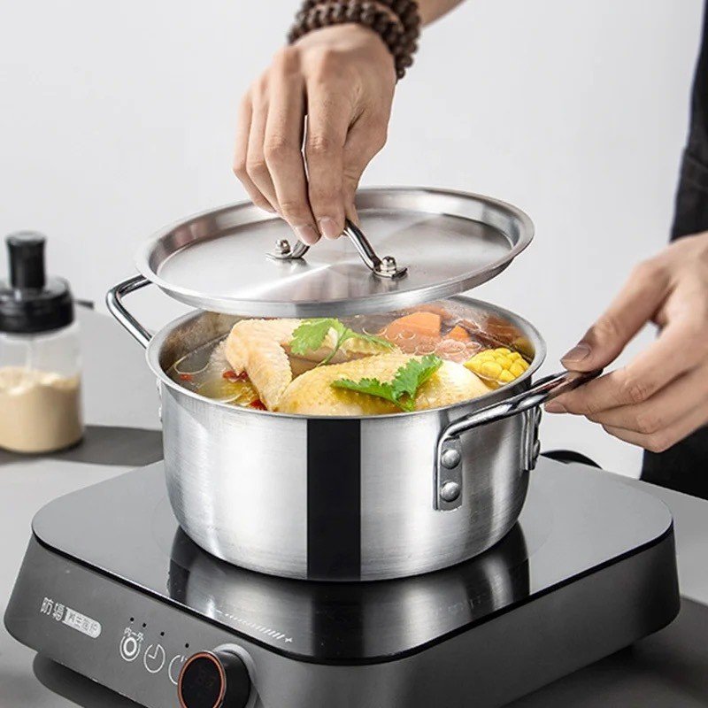 10 pcs 16 to 24cm durable aluminum cookware sets