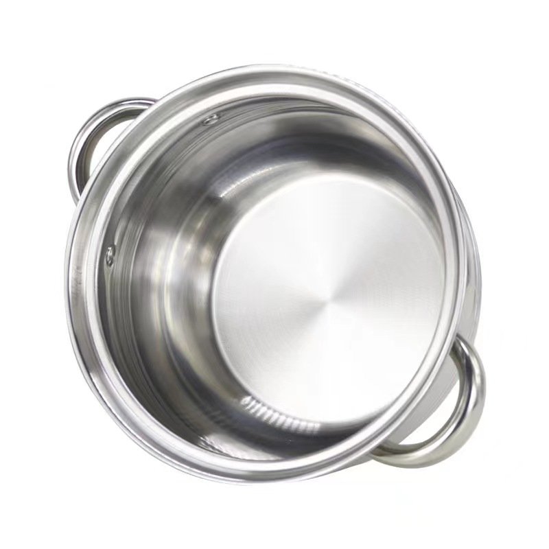 Kitchen cooking cookware multi-purpose colorful stainless steel soup pot cookware set