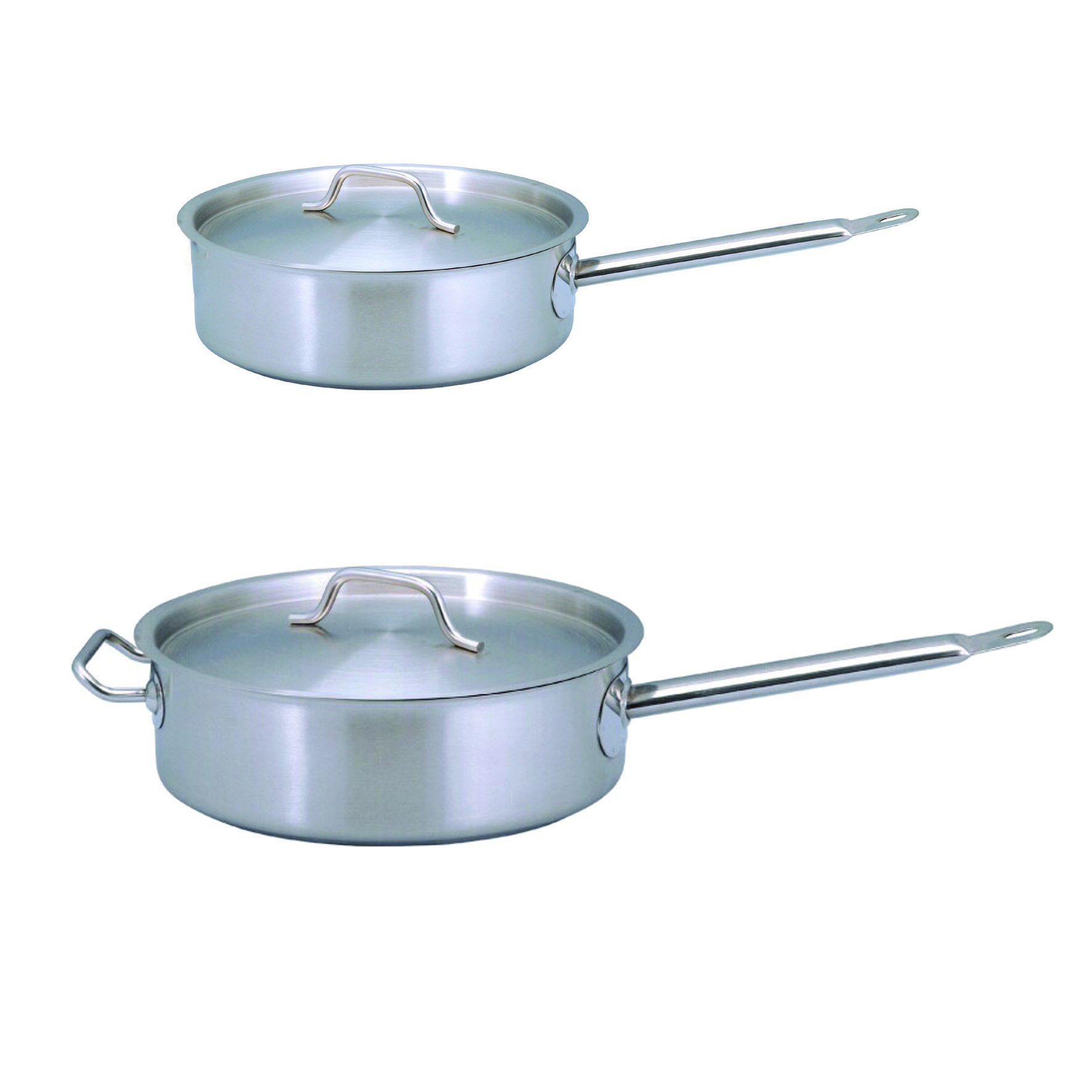 Cookware NSF Listing Stock Pot, Sauce Pan, Stew Pan and Other Stainless Steel for Restaurant Minimalist Customized Cookware Sets