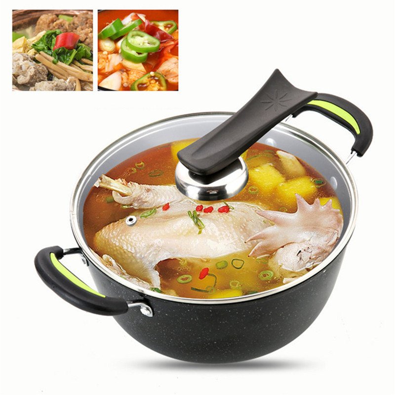 13-Piece Kitchen Cookware Set Multi-Piece Wok Set with Casserole Pots and Pans for Wok Cooking
