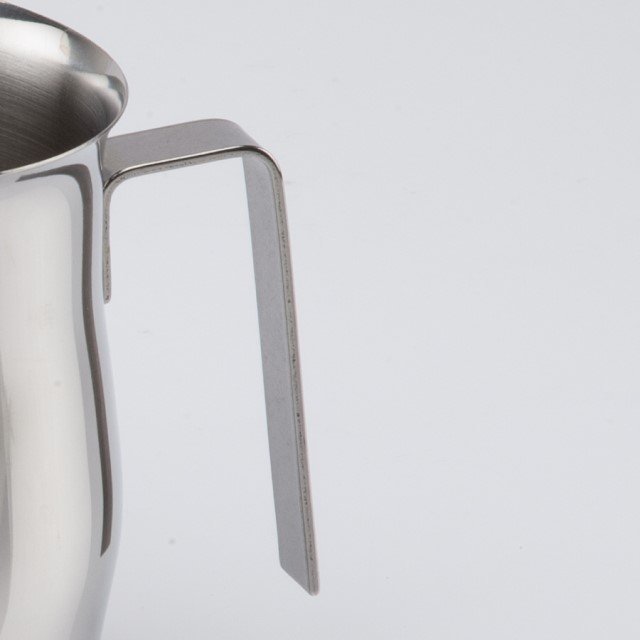 Italian Classic Ergonomic Stainless Steel Cookware Set 6 Cups Milk Jug 0.6 Pans Cooking Aluminium Kitchen Tools Warm Milk Tea