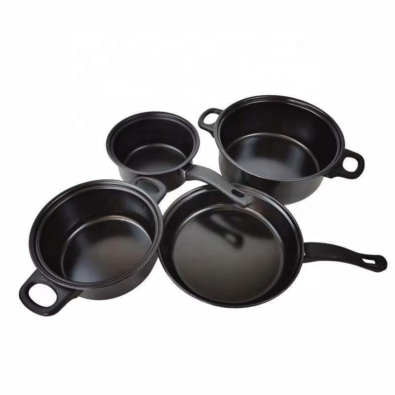 Factory quantity low-cost kitchen kitchenware set non-stick 13 sets cooking pot set non-stick cookware