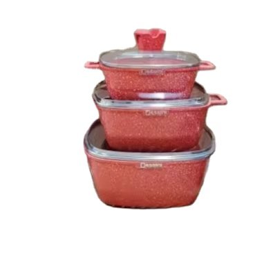Hot Selling Luxury 6pieces Pot Set Cookware Set Soup & Stock Pans Soup Pot Cookware Sets