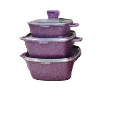 Hot Selling Luxury 6pieces Pot Set Cookware Set Soup & Stock Pans Soup Pot Cookware Sets
