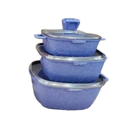 Hot Selling Luxury 6pieces Pot Set Cookware Set Soup & Stock Pans Soup Pot Cookware Sets