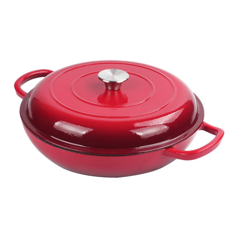 non stick enamel cast iron cookware set enameled cast iron dutch oven heavy duty casserole set cast iron cooking pot