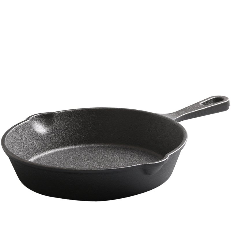 9-30cm Pre-seasoned Cast Iron Skillet Frying Pan Cast Iron Cookware Set For Both Indoor & Outdoor Use