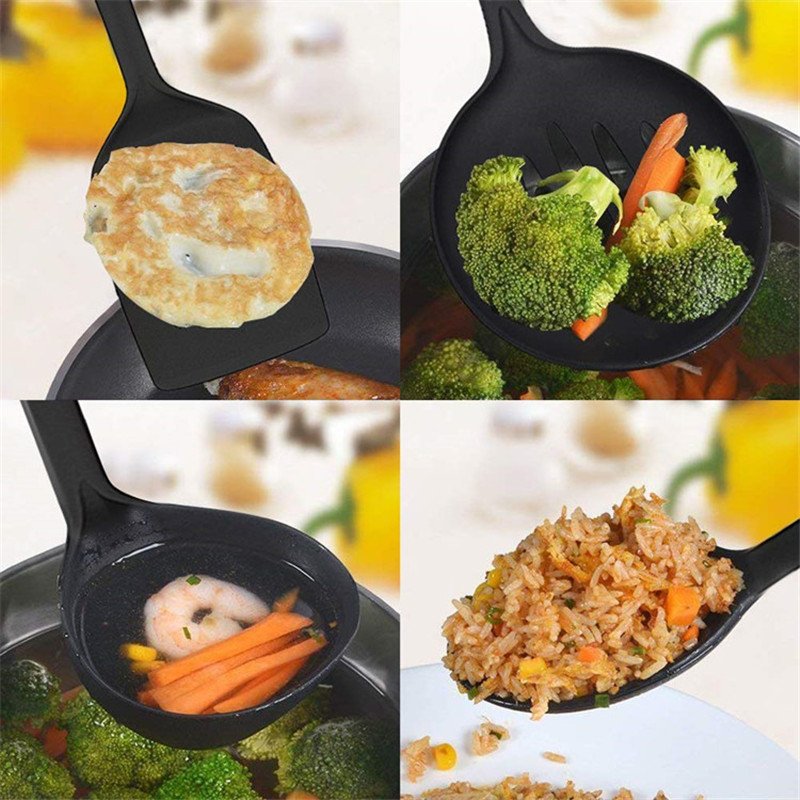 2023 High Quality Stainless Steel Handle Nylon Kitchen 24PCS Cookware Cooking Kitchen Kitchen Accessories