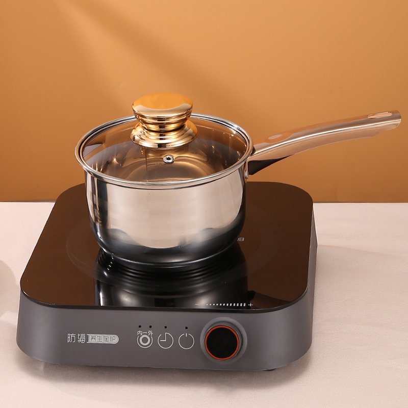 Wholesale Kitchen Cooking Pots and Pans Kitchenware Stainless Steel Cookware Sets with Glass Lid Cooking Pot Set