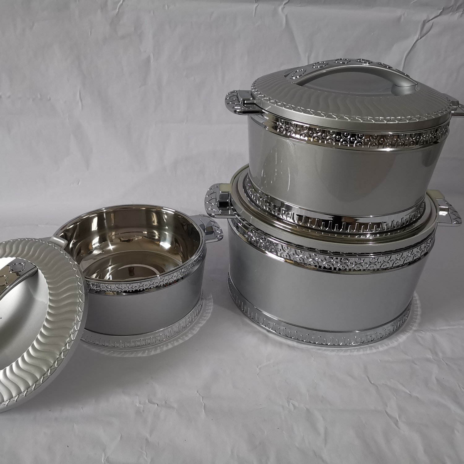Stainless Steel Food Warmer Set