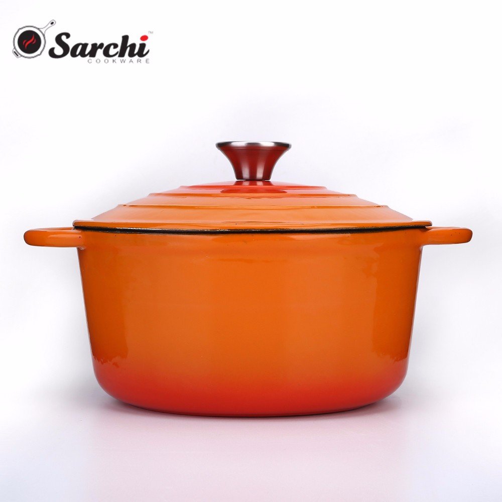 Wholesale Enamel Cast Iron Cookware Set Non Stick Kitchen Ware Sets For German Turkish Korea Russian Japanese Nonstick Camping