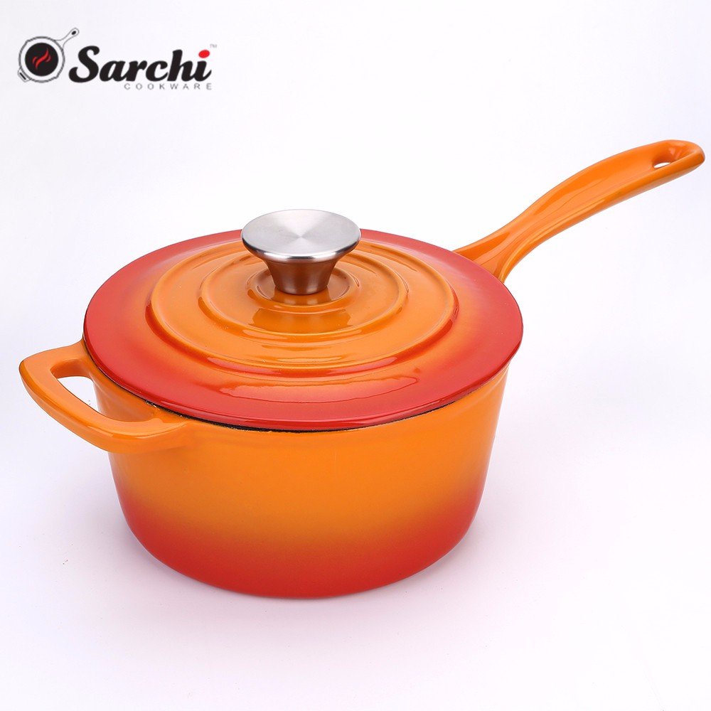 Wholesale Enamel Cast Iron Cookware Set Non Stick Kitchen Ware Sets For German Turkish Korea Russian Japanese Nonstick Camping