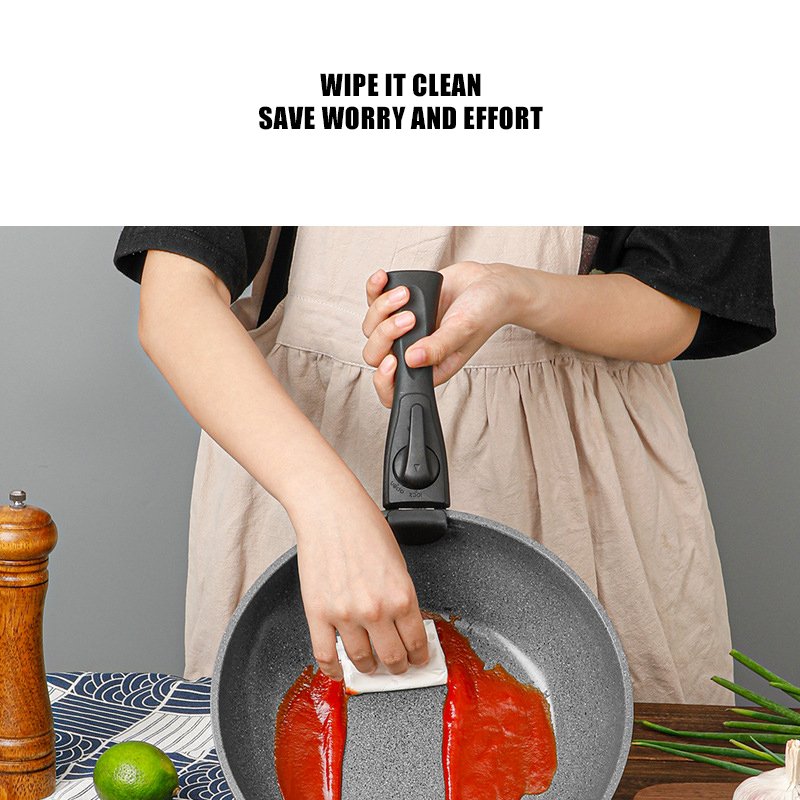 Hot Selling High Quality Maifanshi Detachable Handle Smoke-Free Multifunctional Non Stick Pan Aluminum Cookware Sets
