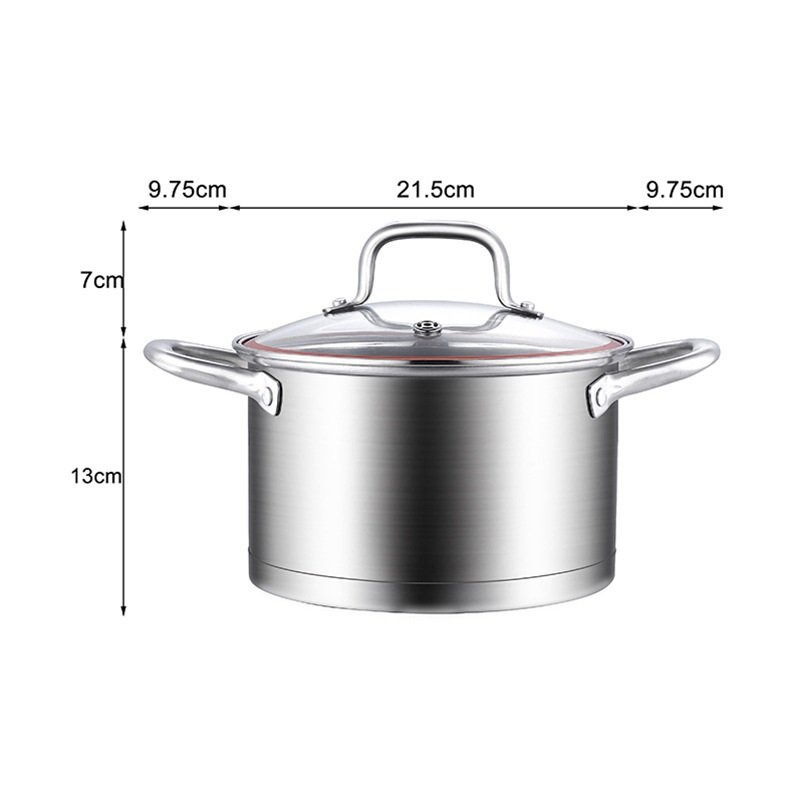 Hot Sale Nonstick Forged Aluminium Cookware Sets Kitchenware Cooking Pots and Pans with Glass Lids for Home Kitchen