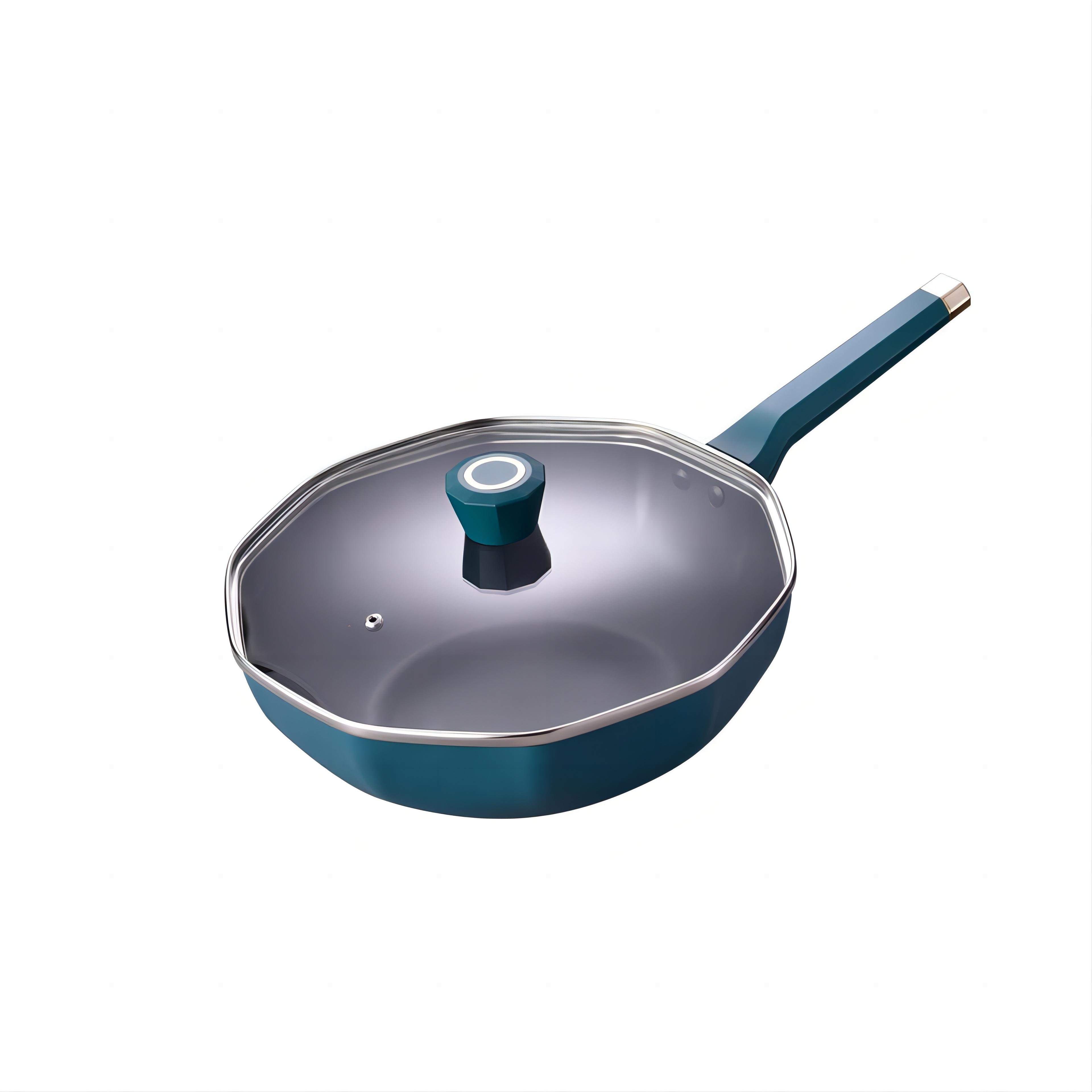 kitchen ware 3pcs Aluminum Nonstick Pots And Pans Cookware Sets,aluminum cookware soup & stock pots