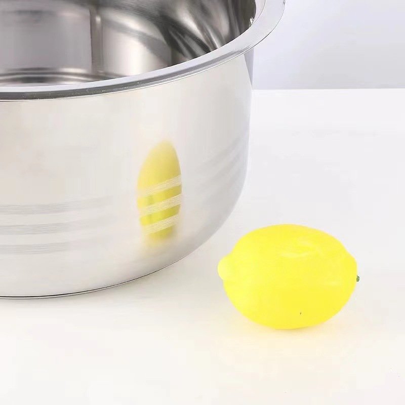 Customized Logo 5pcs set Stainless Steel Panelas 22/24/26/28/30CM Cookware Set Home Use Stainless Granite Cookware Set