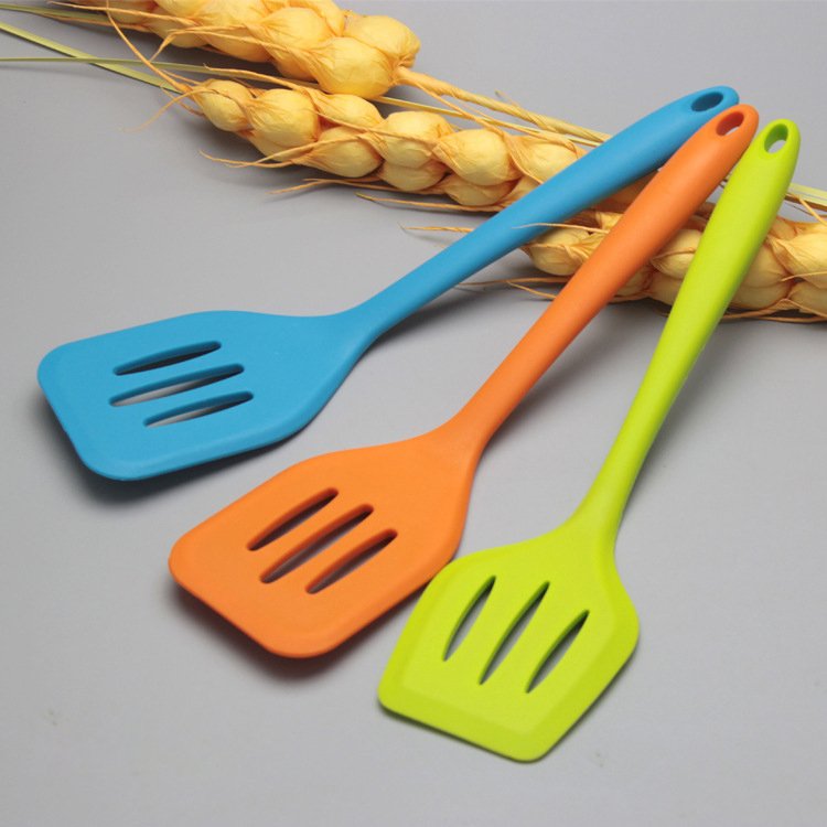 Kitchen Cookware Sets Silicone Spatula Turner for Nonstick Cookware Cookie Spatula Egg Spatula Turner