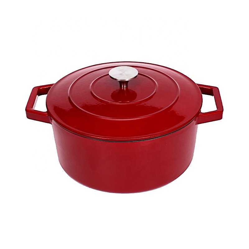 New design Round Cast iron cookware sets enameled cast iron dutch oven enamel casserole