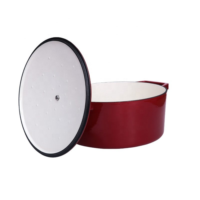 New design Round Cast iron cookware sets enameled cast iron dutch oven enamel casserole
