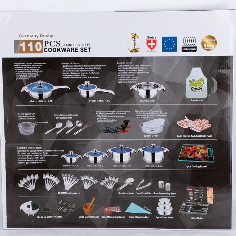 Cooking Sets Cookware Hot Selling Kitchen Cooking Pot KetchinWare Cookware Set kitchen Steamer Pot Set