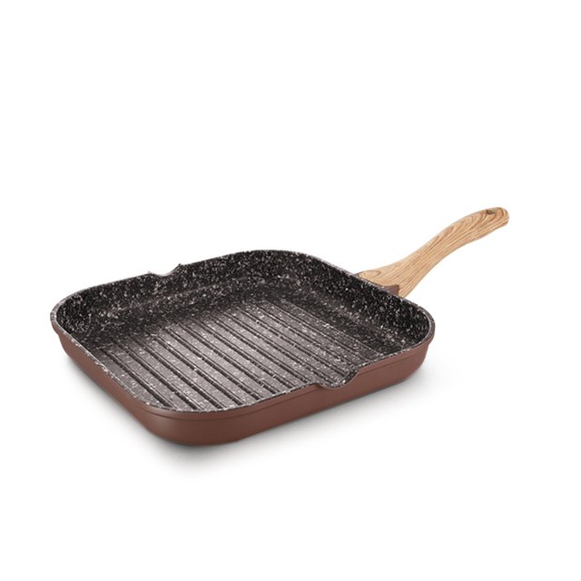 Easy clean new design garanite coating diecast aluminium cookware wholesale non stick cookware set