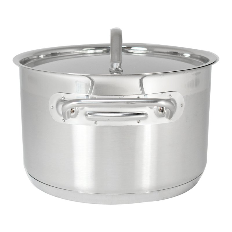 Home use safe cookware sets stainless steel not rust and easy to clean cooking pot set