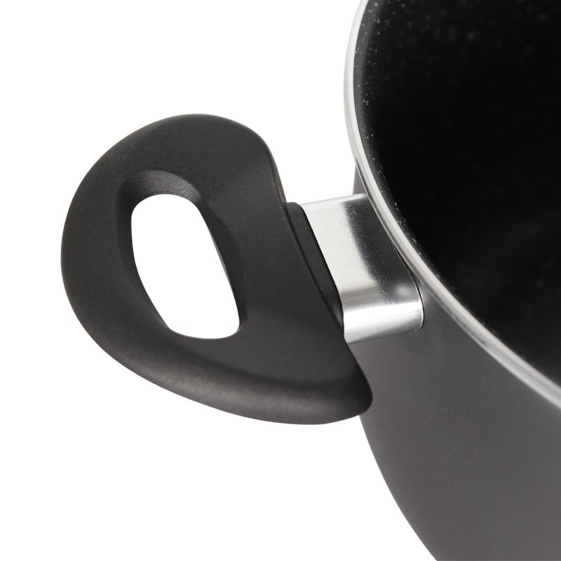 Detachable Bakelite Handles Kitchen Accessories Nonstick Coating Pressed Aluminum Cooking Pot Nonstick Aluminum Cookware Set
