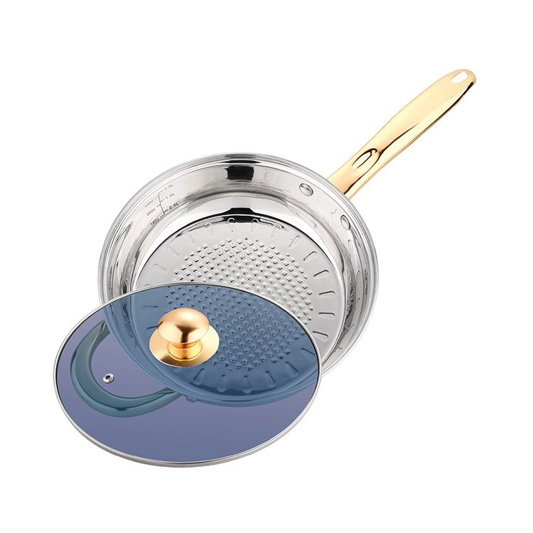 Luxury 4 Layers Stainless Steel Nonstick Kitchen Cookware Set Cooking Pots And Pans Nonstick Cookware Set