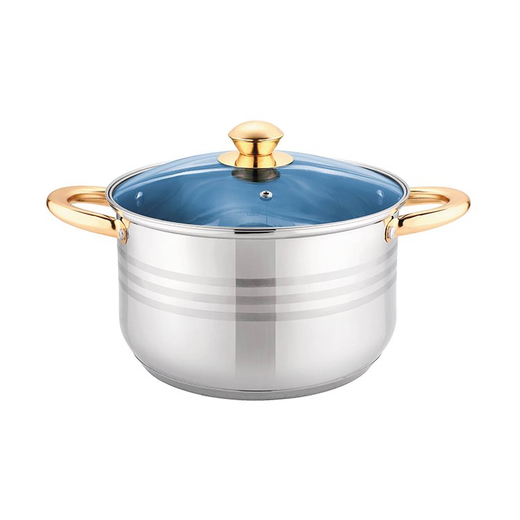 Luxury 4 Layers Stainless Steel Nonstick Kitchen Cookware Set Cooking Pots And Pans Nonstick Cookware Set