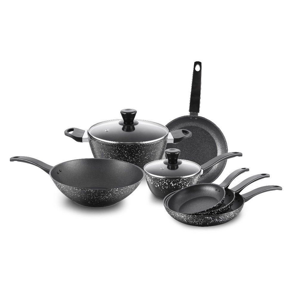 STARRY S SERIES forged enamel aluminum cookware set
