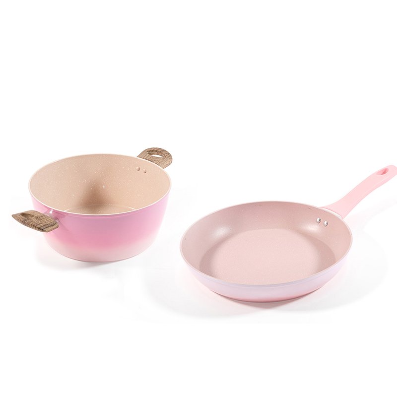 Best quality 2024 Luxury Forged Cookware Set Wholesale Kitchenware Aluminum Pot Set Cookware