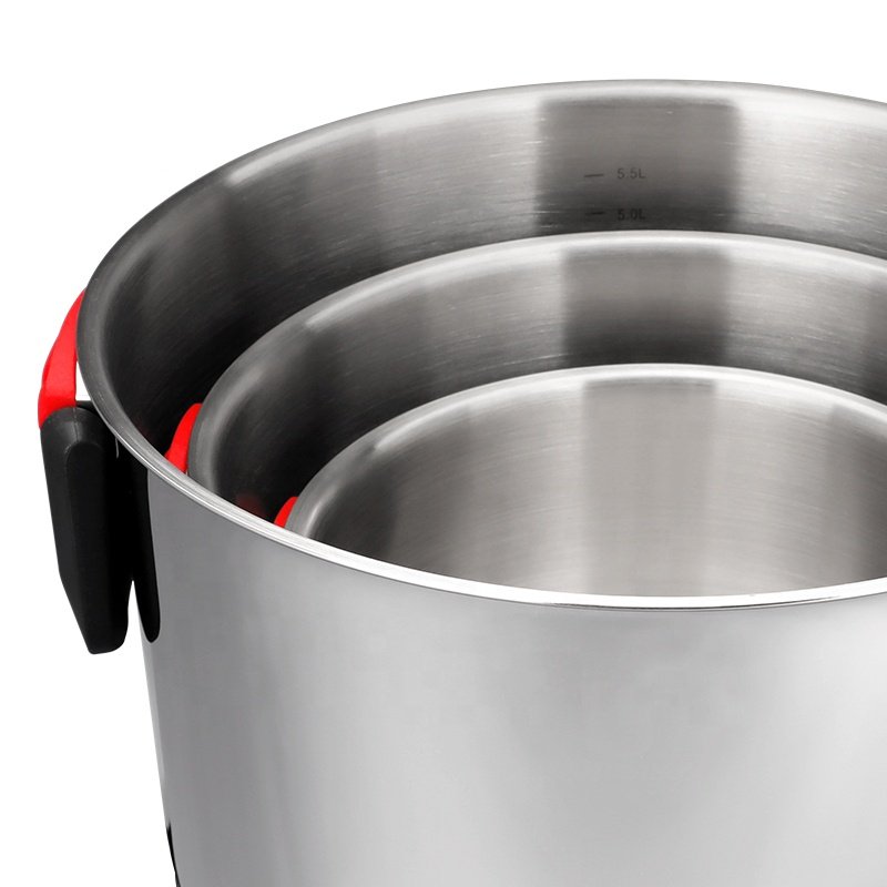 Manufacturer new design bakelite folding handle casserole cooking pots and pans stainless steel cookware set