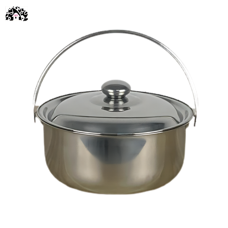Sell well factory Stainless steel pot set four piece cooking pot set for kitchen multifunction soup pot cookware set with handle