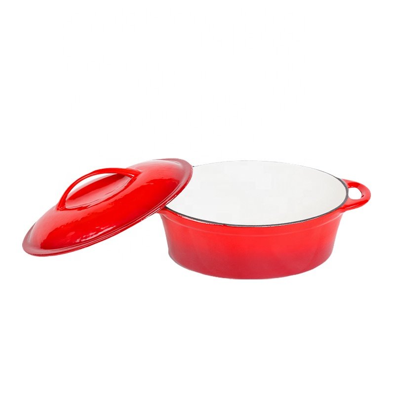 YINGYI Kitchen Cook Casserole cast iron cookware set Stew Dutch Oven Iron Enamel Pot