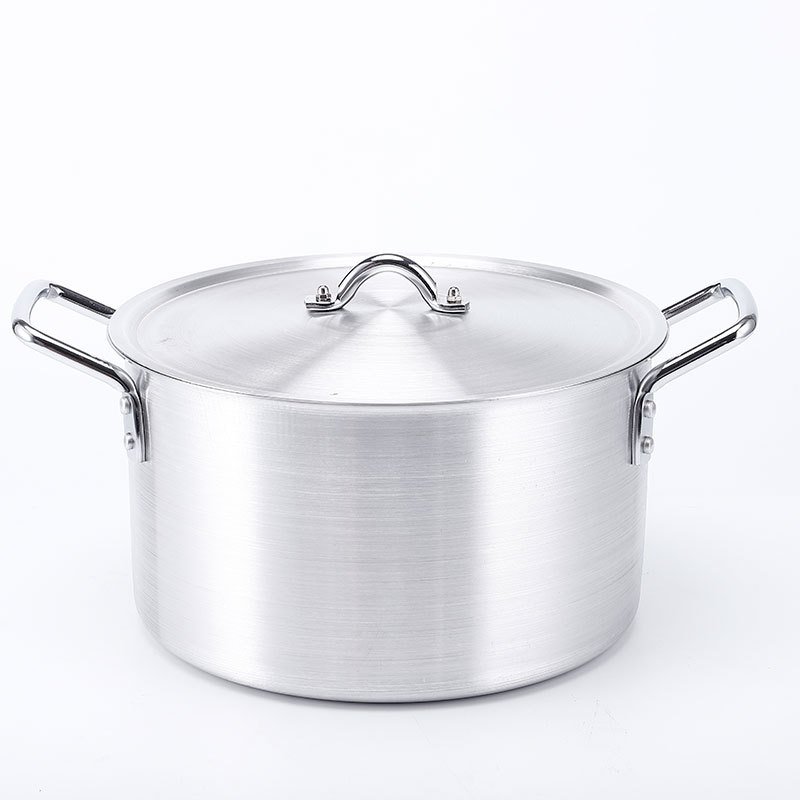 Aluminum Pan Set Non Stick Cookware Set Pot Soup Stock Cooking Utensil Customized 7 Pieces OEM LOGO Pans And Pots Set