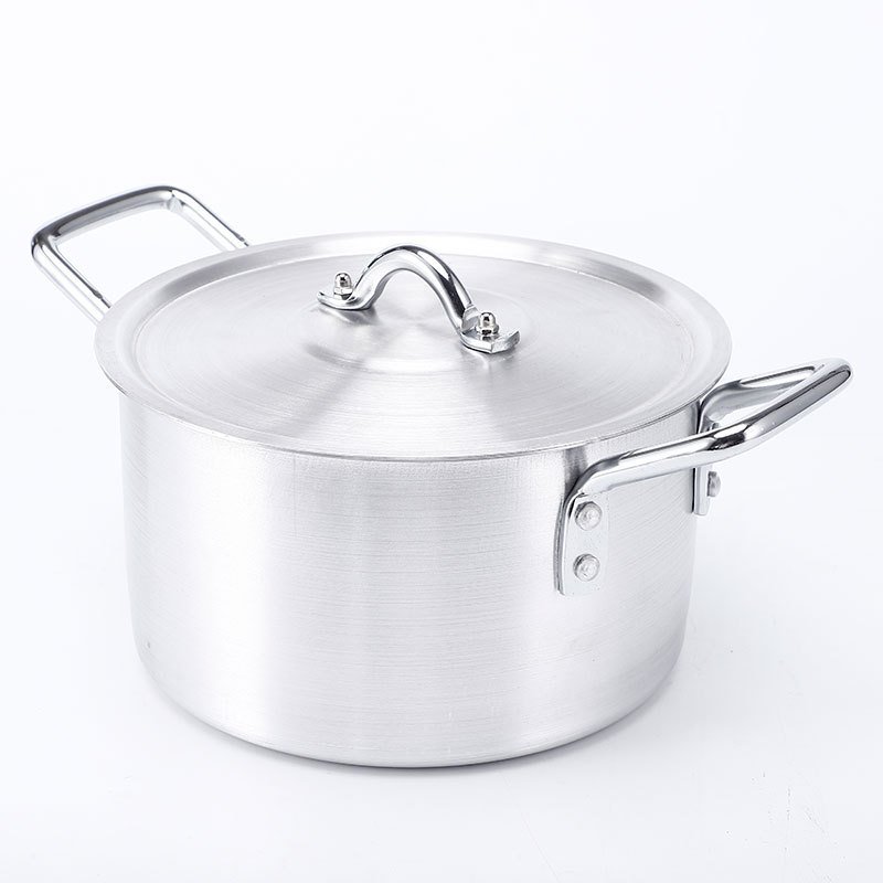 Aluminum Pan Set Non Stick Cookware Set Pot Soup Stock Cooking Utensil Customized 7 Pieces OEM LOGO Pans And Pots Set