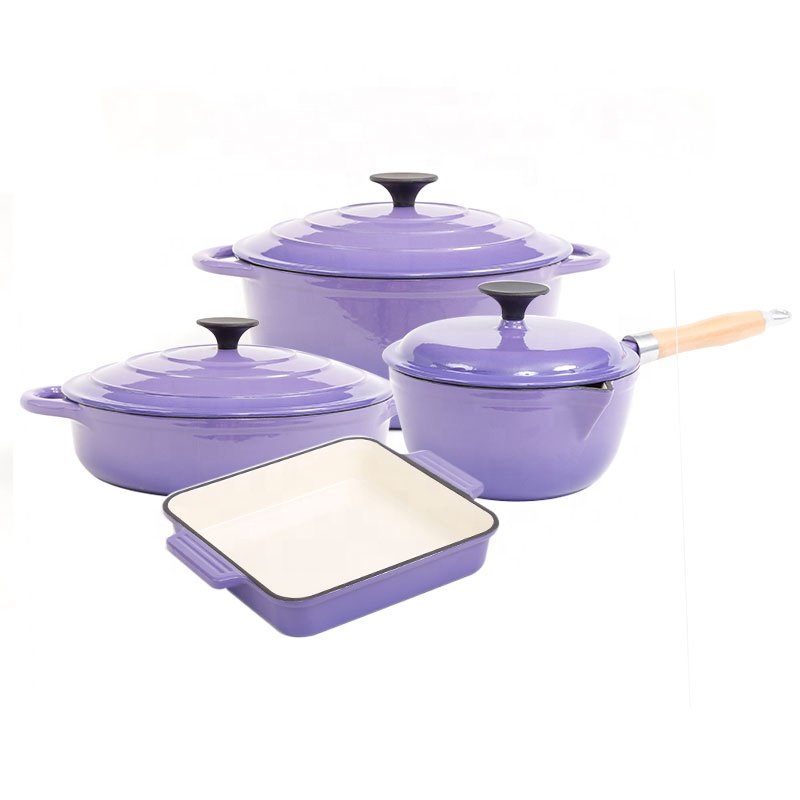aluminum granite nonstick enamel cast iron cookware set ceramic casserole cast iron pot enameled cast iron dutch oven