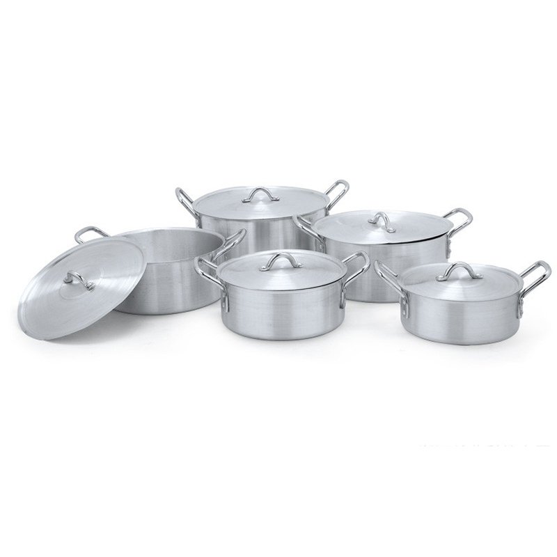 4 pieces 7 pieces set Heavy duty aluminum non stick cookware set