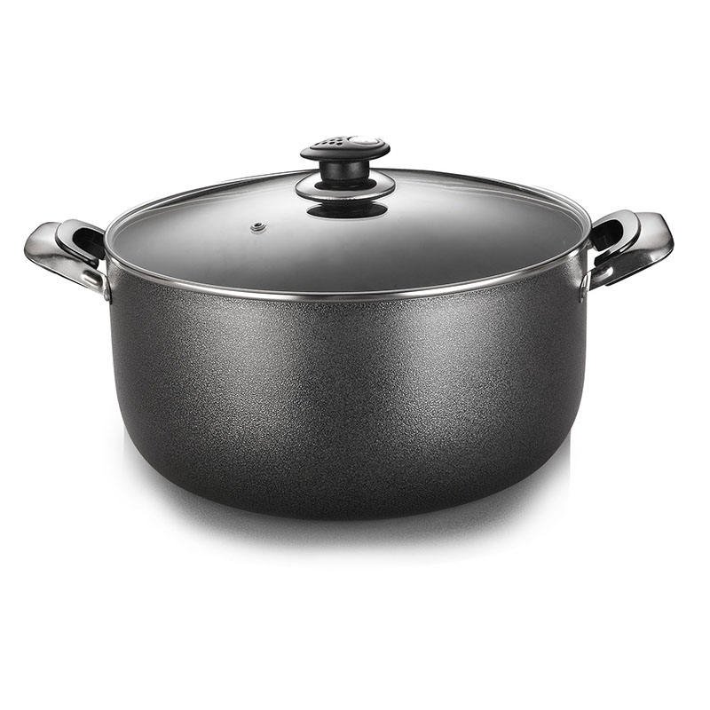 Wholesale big commercial kitchen sauce pot nonstick cookware sets press cooking soup pots set