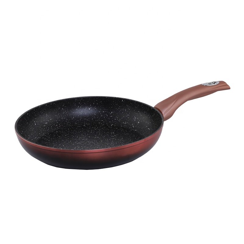 15pcs color change black marble coating cookware set