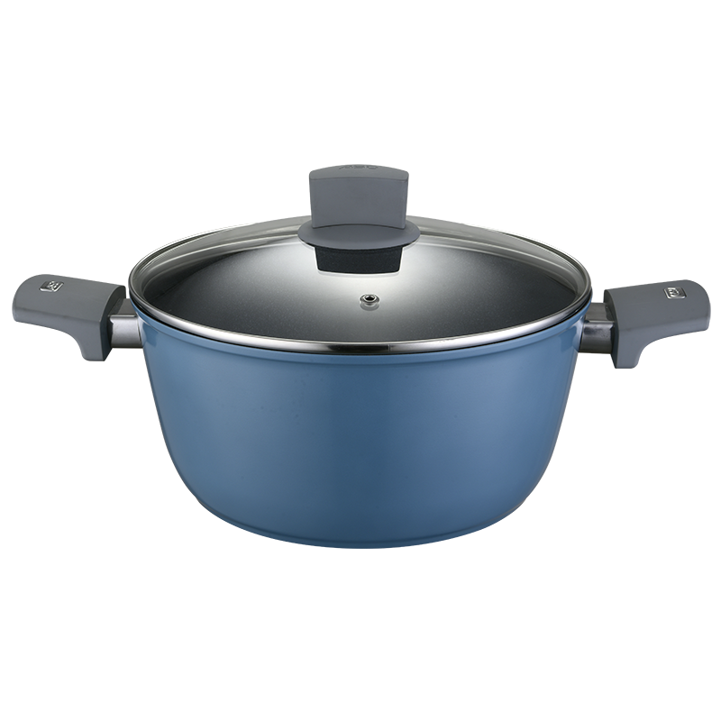 Kitchen Cookware Sets Non Stick Forged Aluminium Oval Shape Pan Panela Antiaderente Marble Coating Cookware