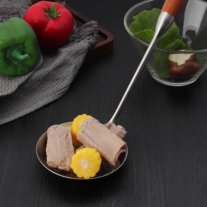 New Arrival Stainless Steel Kitchen Utensils Set De Cocina Wooden Handle Kitchen Accessories Cooking Tools Steel