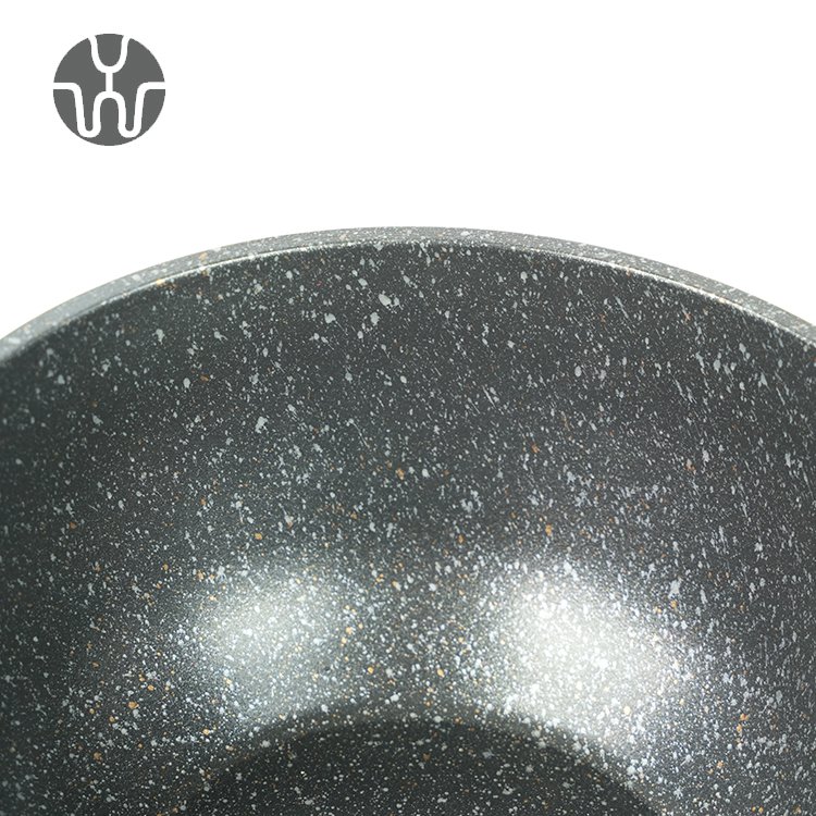 Granite Pot Cookware Set Red Restaurant Commercial Nonstick Kitchenware Pots And Pans Non-stick Cookware Set