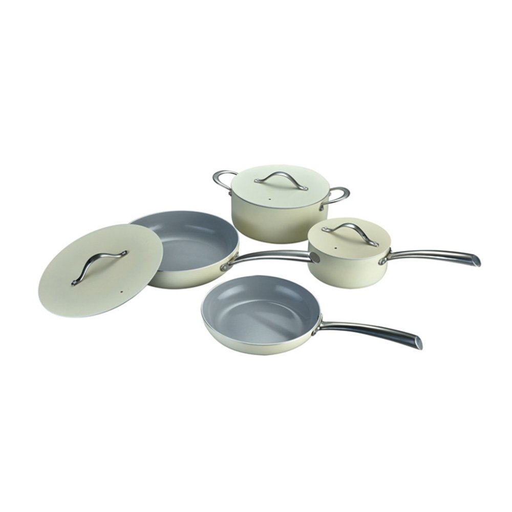 Hot Selling Aluminum Alloy Non Stick Cookware Set Frying Pan Set Non Stick Aluminum Pan Cookware Fry Pans