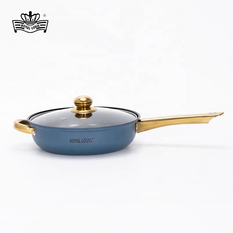 ROYAL LOUIS Gift 12Pcs Hot Selling Cooking Pot Set Multicolor Spray Painting Stainless Steel Cookware Sets Stock Pot Kitchenware